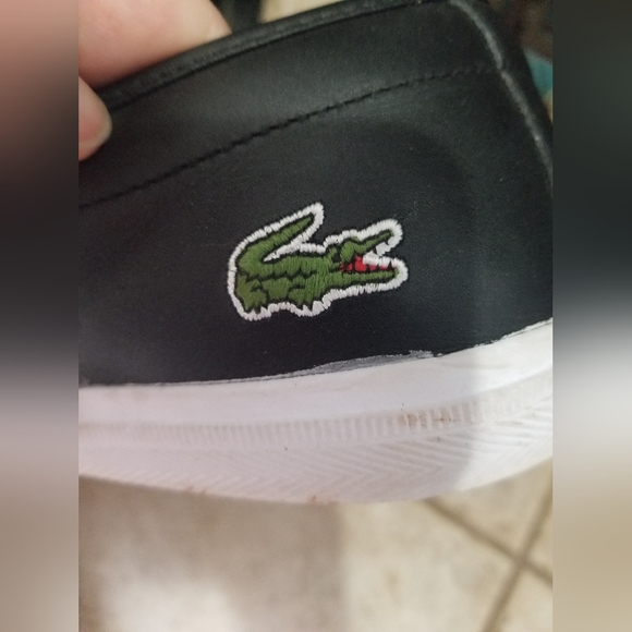 Lacoste leather slides - Picture 1 of 3